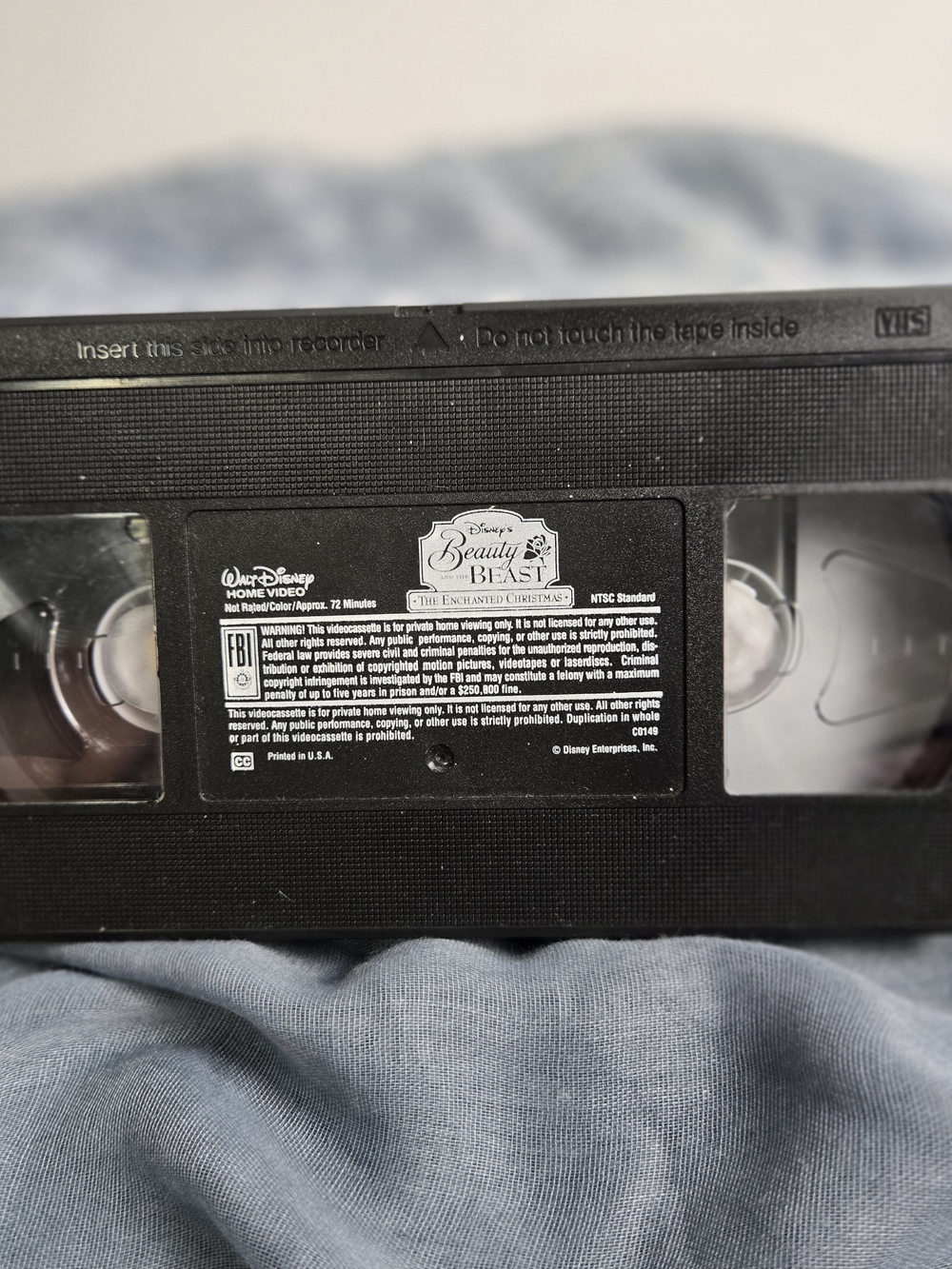 Disney Beauty and the Beast VHS